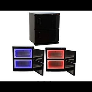 Double Hot Towel Cabinet & Ultraviolet Sterilizer